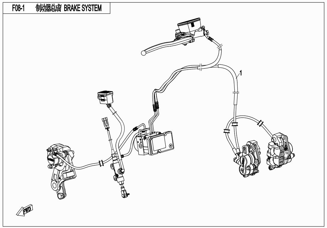 F08-1 - BRAKE SYSTEM