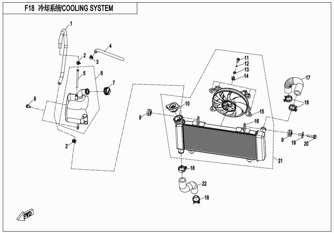 F18 - COOLING SYSTEM