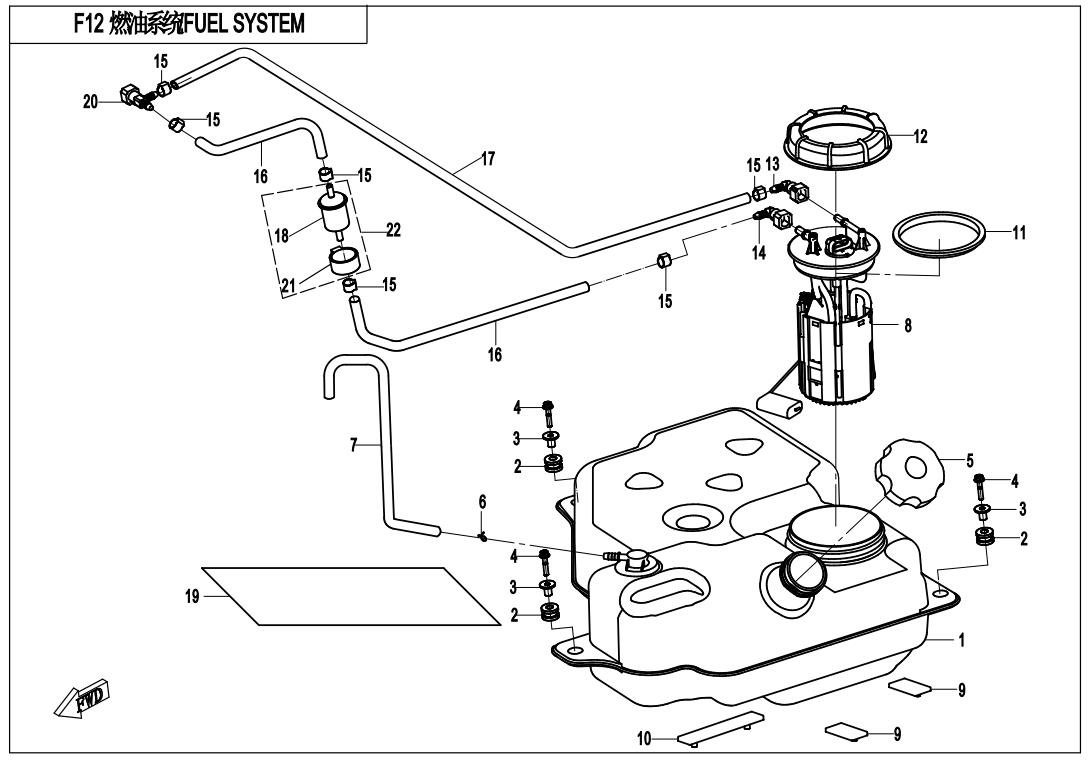 F12 - FUEL SYSTEM