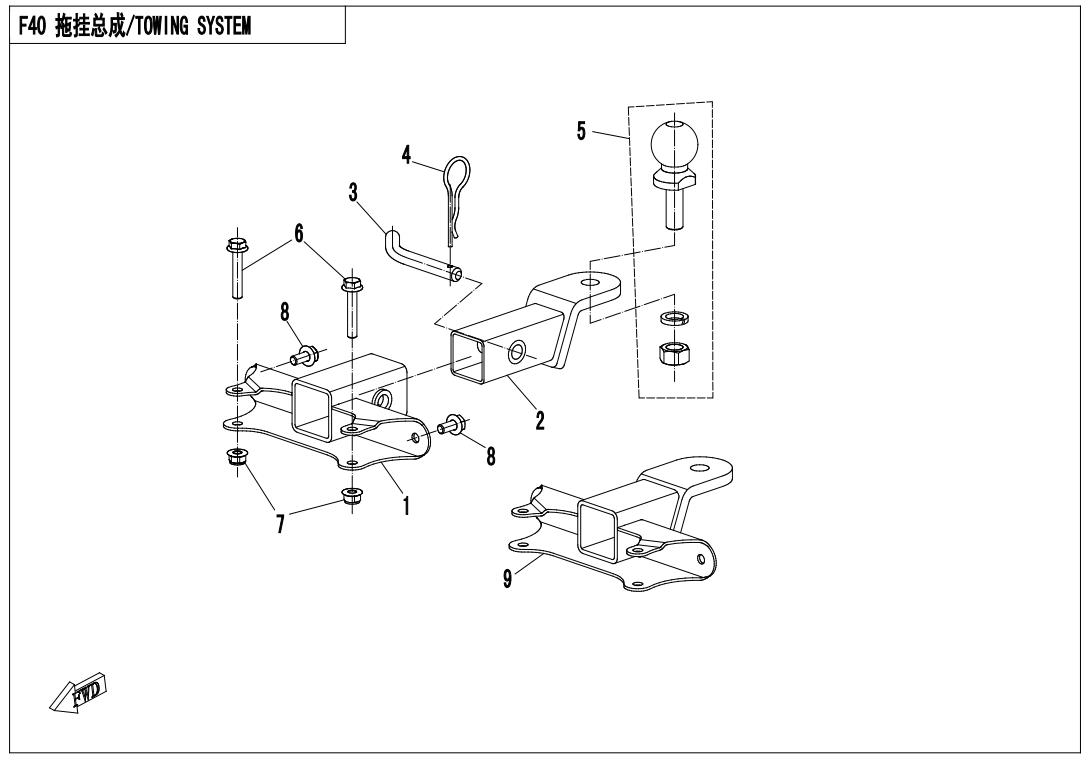 F40 - TOWING SYSTEM