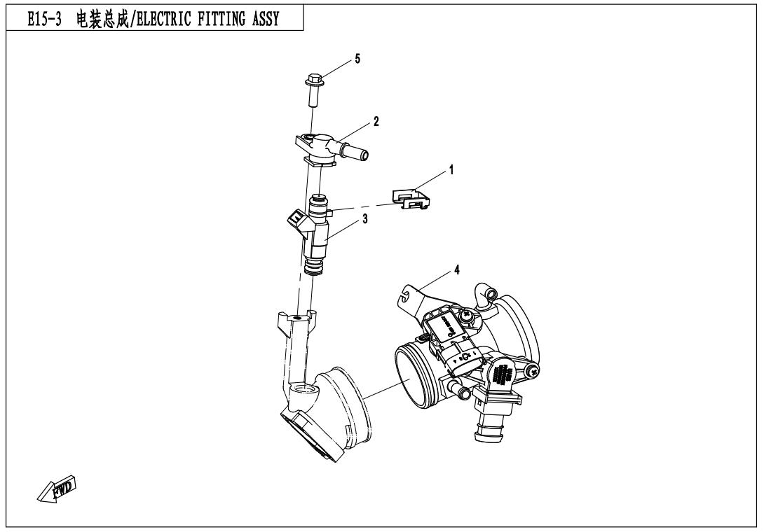 F15-3 - ELECTRIC FITTING ASSY