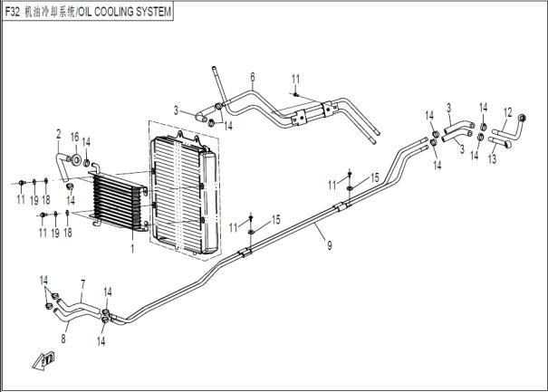 F32 - OIL COOLING SYSTEM