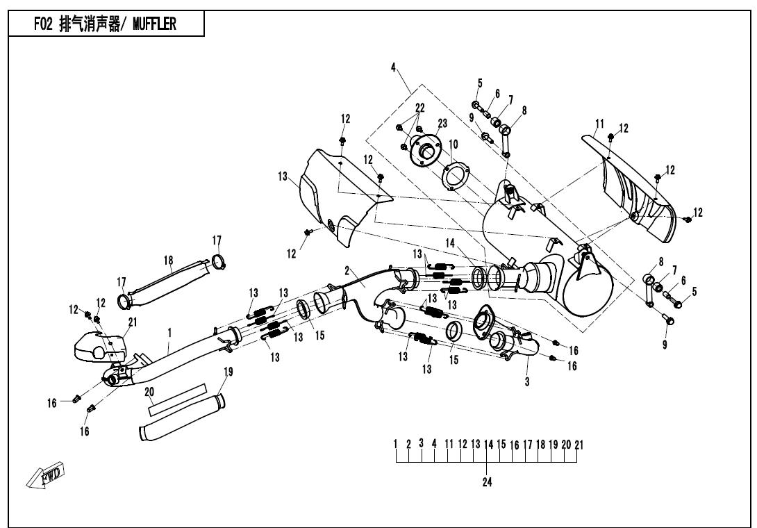 F02 - MUFFLER