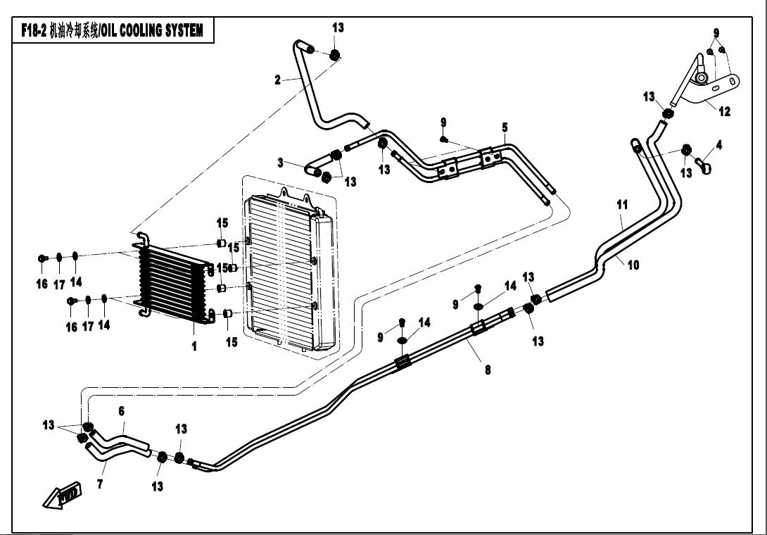 F18-2 - OIL COOLING SYSTEM