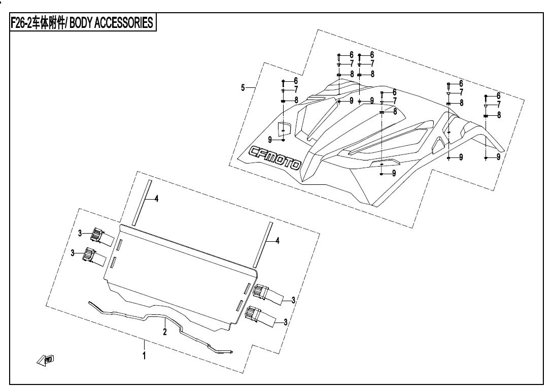 F26-2 - BODY ACCESSORIES