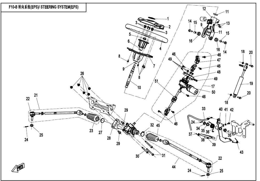 F10-B - STEERING SYSTEM(EPS)