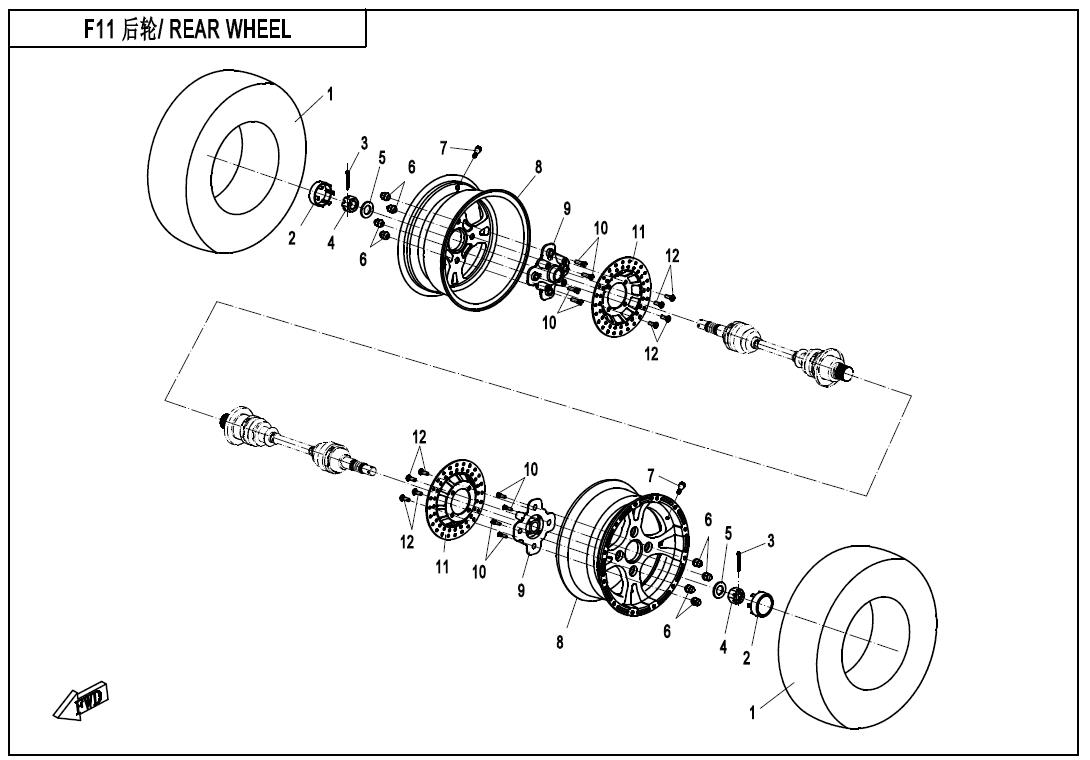 F11 - REAR WHEEL