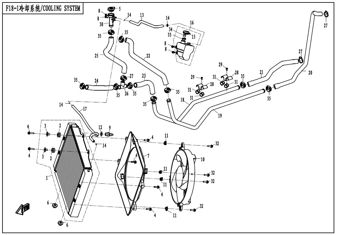 F18-1 - COOLING SYSTEM