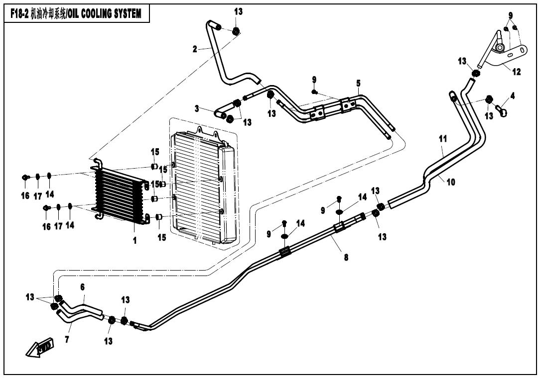F18-2 - OIL COOLING SYSTEM