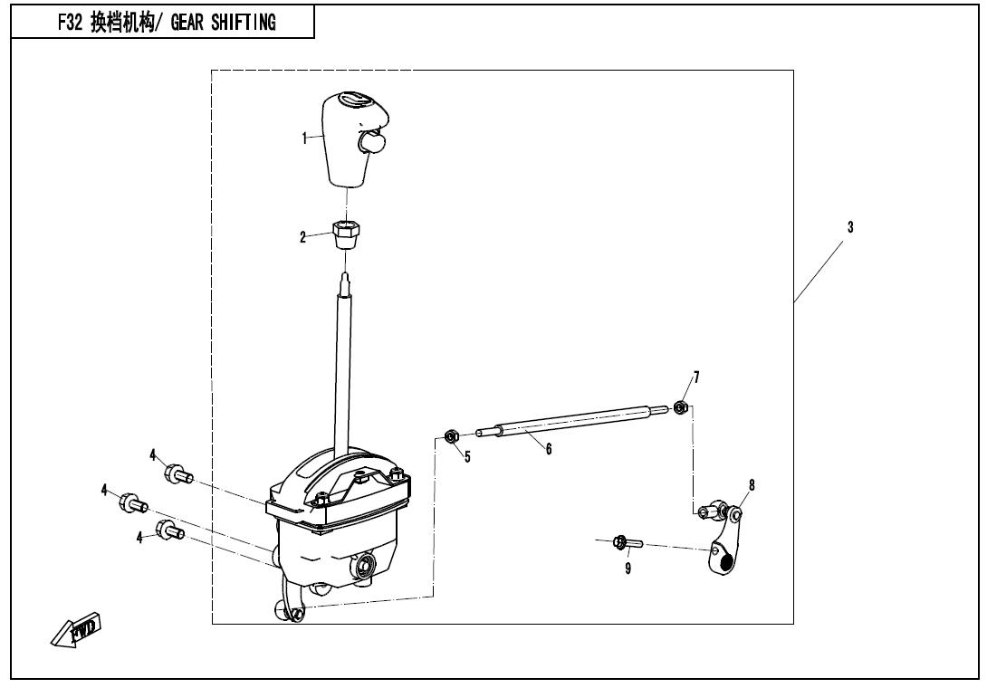 F32 - GEAR SHIFTING SYSTEM