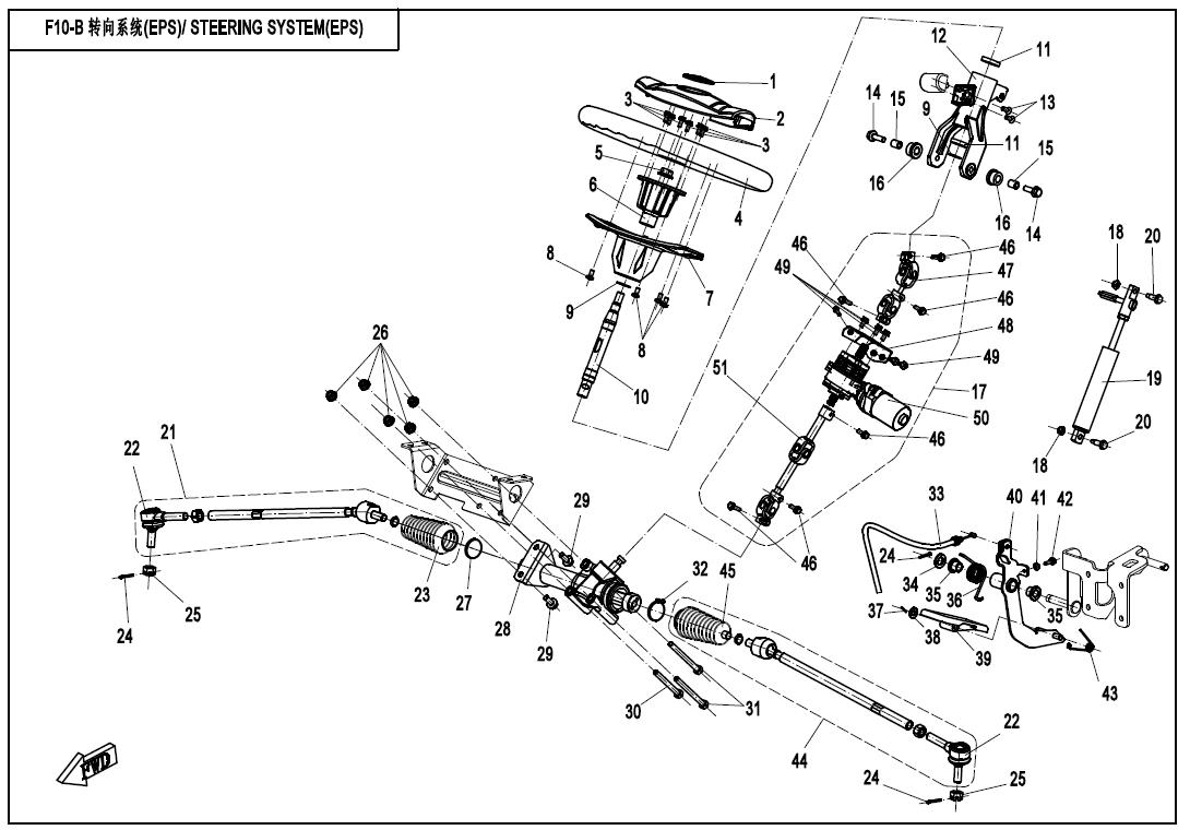 F10-B - STEERING SYSTEM(EPS)