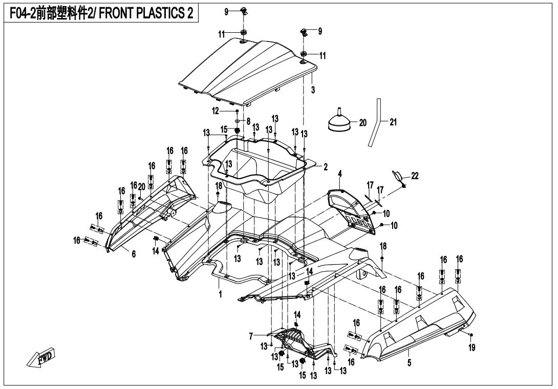 F04-2 - PLASTIC PARTS-2