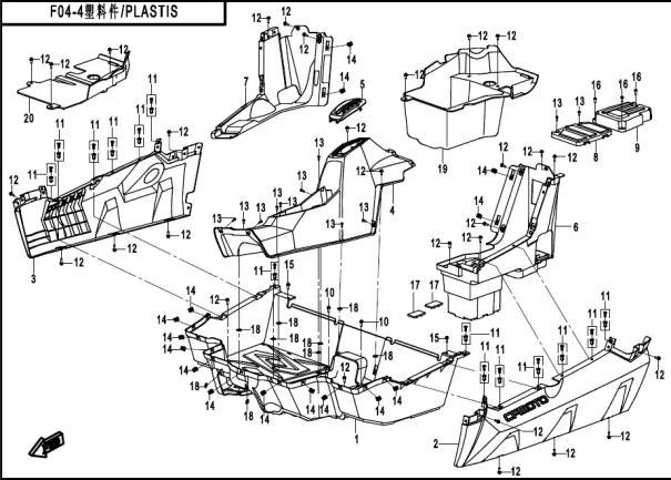 F04-4-2 - PLASTIC PARTS-4