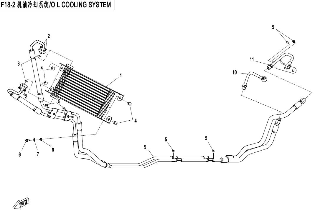 F18-2 - OIL COOLING SYSTEM