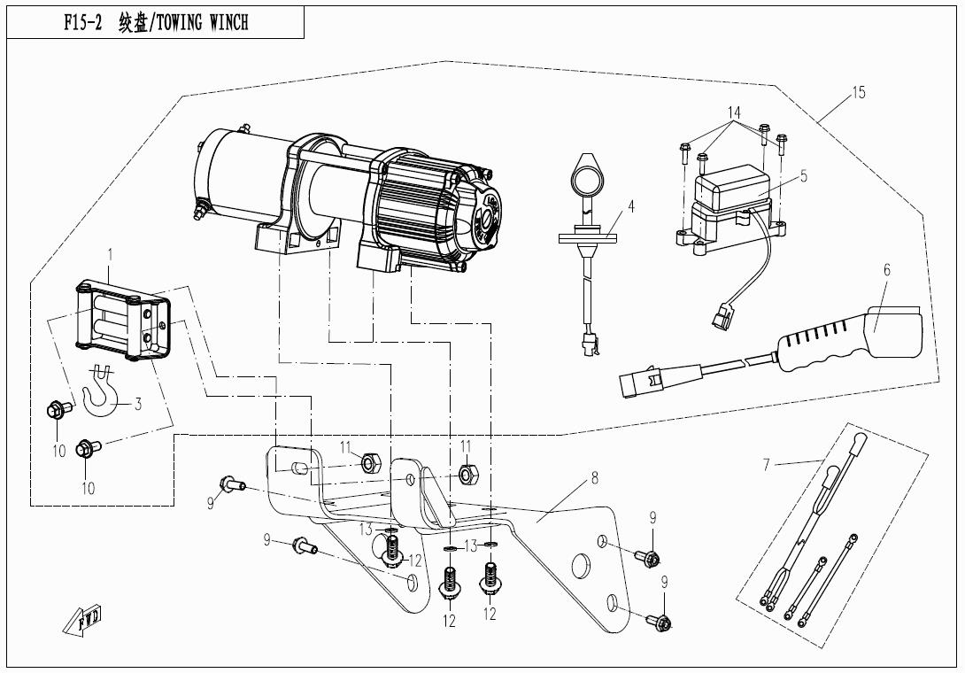 F15-2 - TOWING WINCH