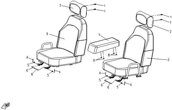 F10 - SEAT ASSY