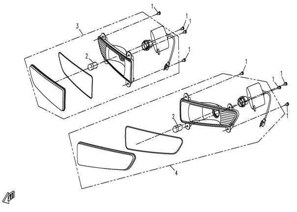 F16 - FRONT TURN LIGHT