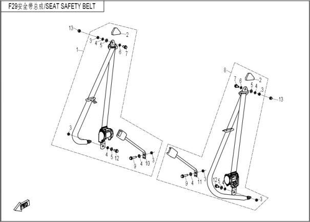 F29 - SAFETY BELT COMP