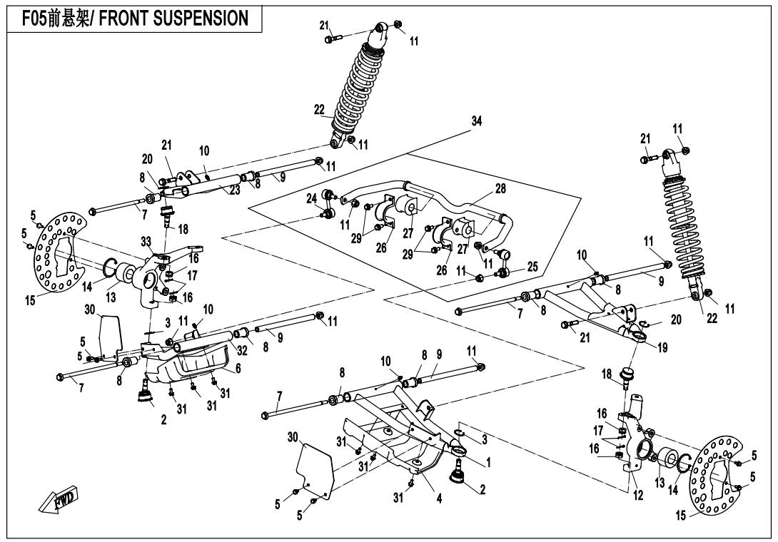 F05 - FRONT SUSPENSION