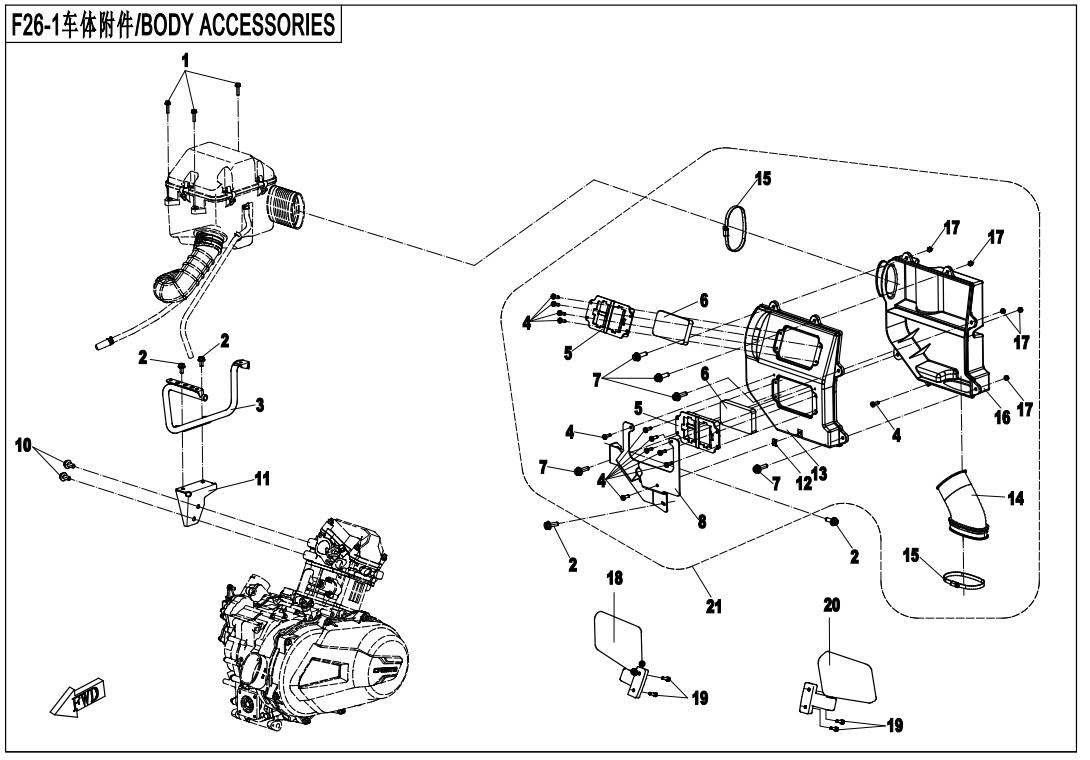 F26-1 - BODY ACCESSORIES