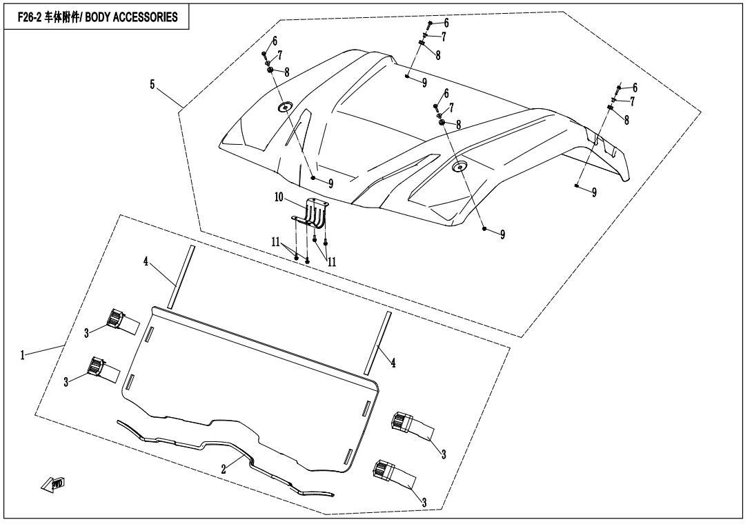 F26-2 - BODY ACCESSORIES