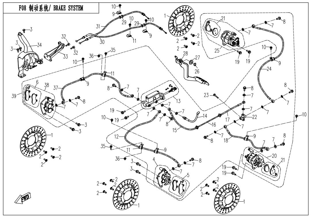 F08 - BRAKE SYSTEM