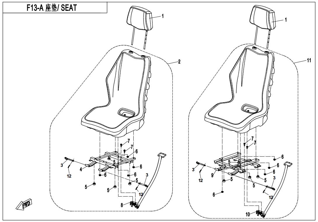 F13-A - SEAT