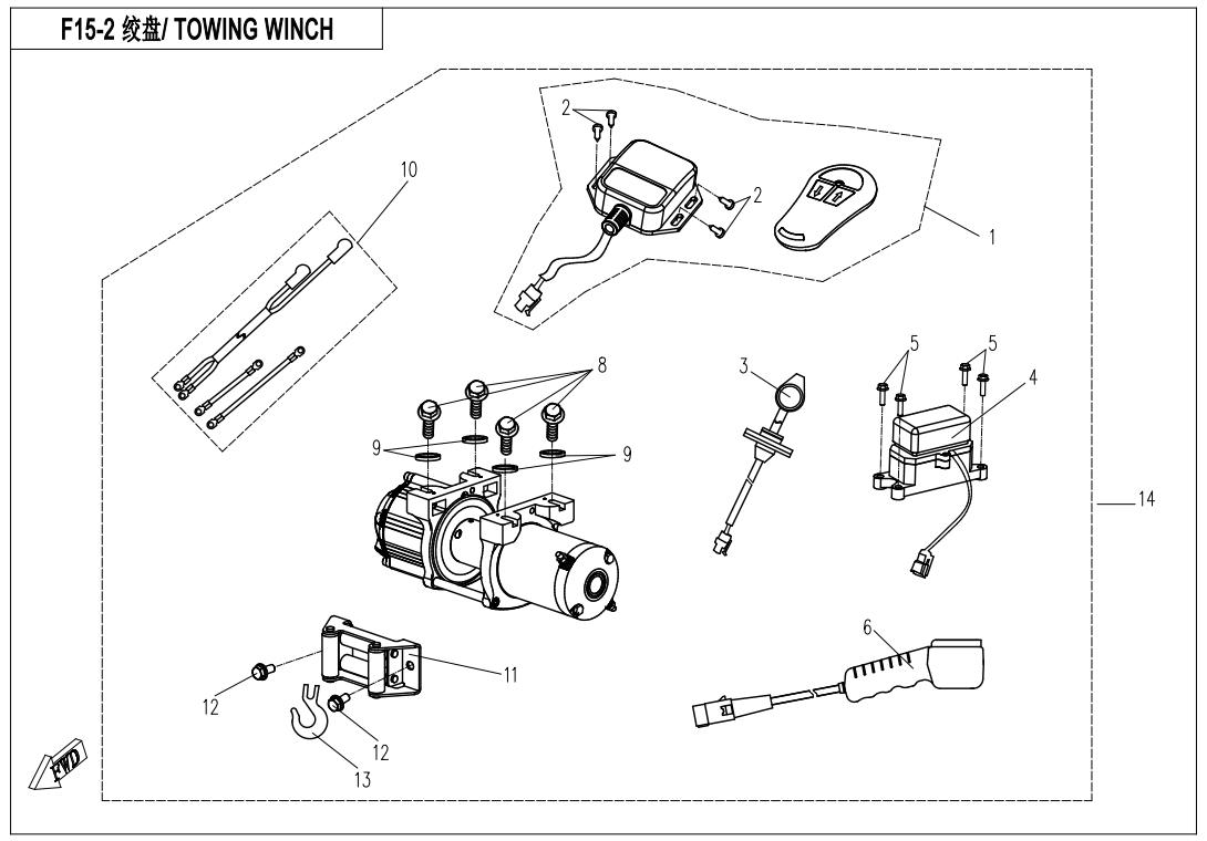 F15-2 - TOWING WINCH