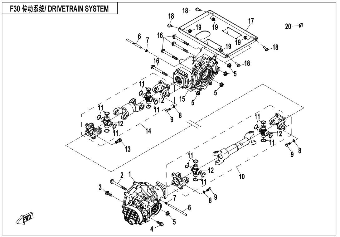 F30 - DRIVETRAIN SYSTEM