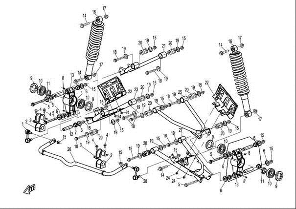 F06 - REAR SUSPENSION