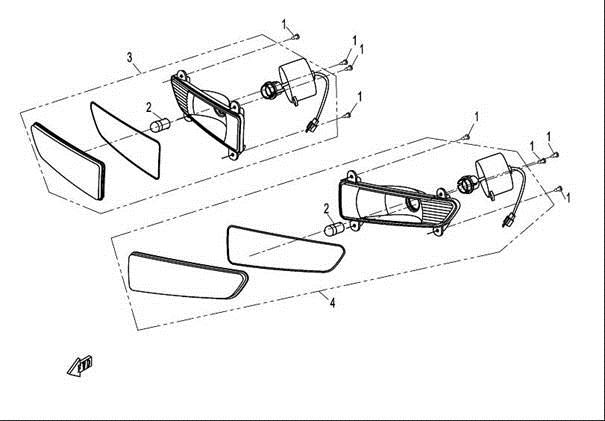 F16-2 - FRONT TURN LIGHT