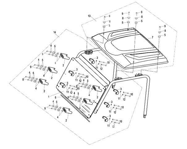 F36 - TOP ROOF & WINDSHIELD KITS