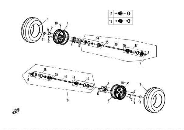 F11-1 - REAR WHEEL