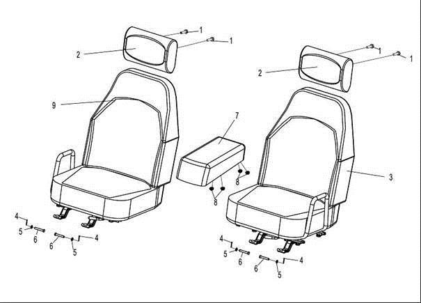 F13 - SEAT ASSY