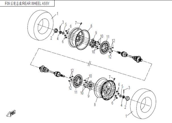 F11-1 - REAR WHEEL