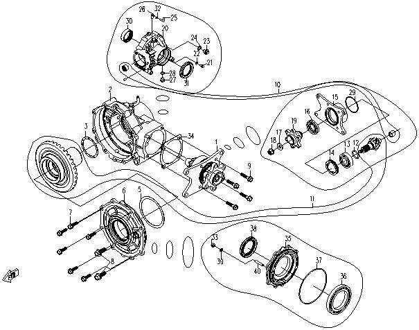 F33 - REAR AXLE