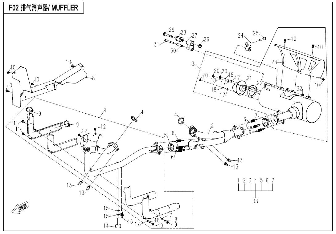 F02 - MUFFLER