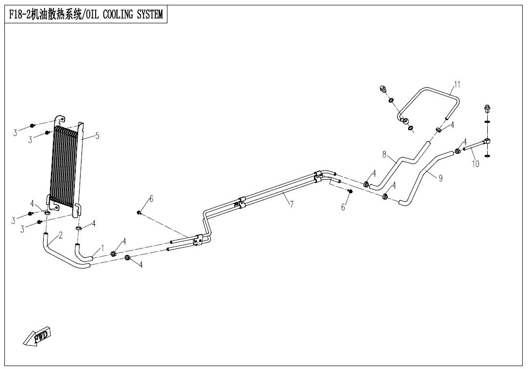 F18-2 - OIL COOLING SYSTEM
