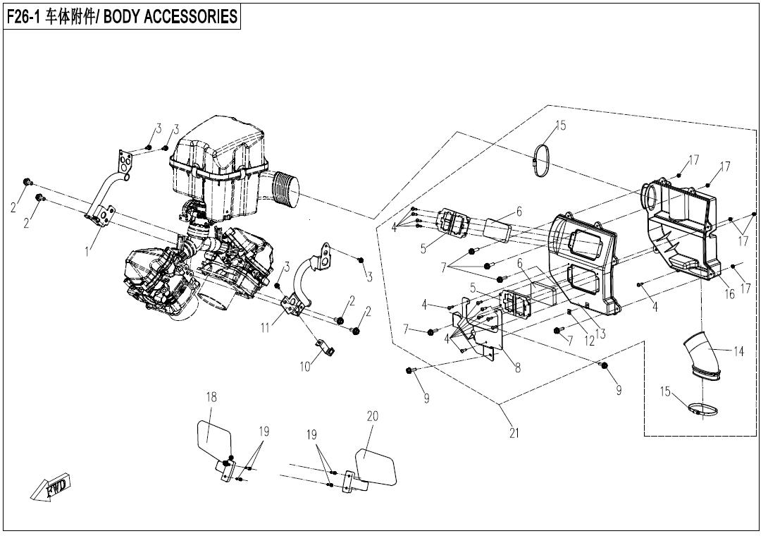 F26-1 - BODY ACCESSORIES