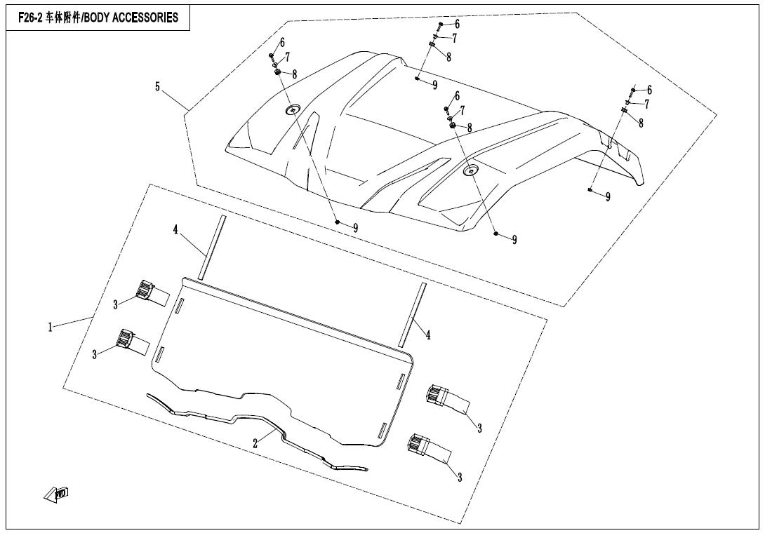 F26-2 - BODY ACCESSORIES