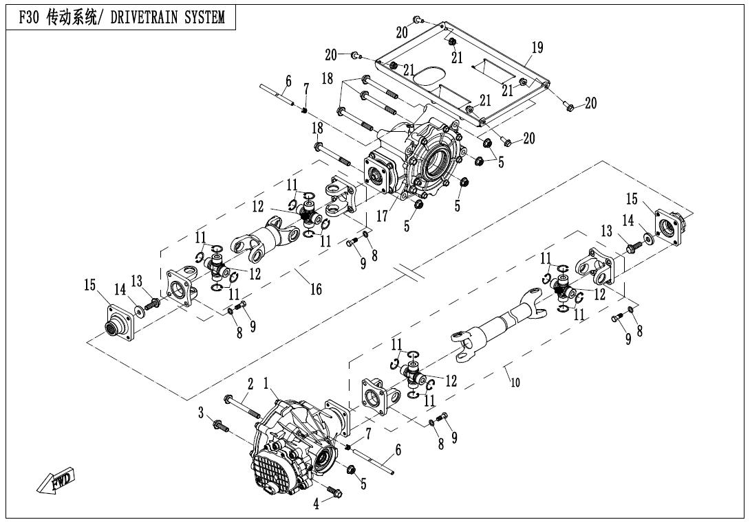 F30 - DRIVETRAIN SYSTEM
