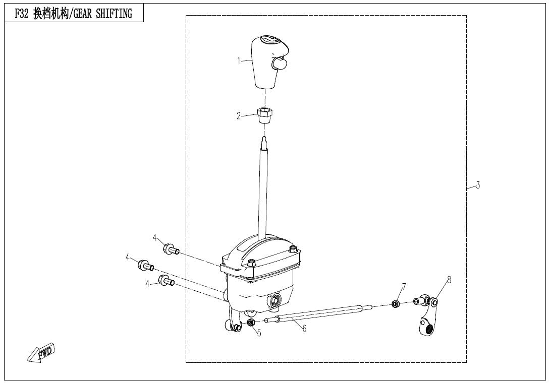 F32 - GEAR SHIFTING SYSTEM