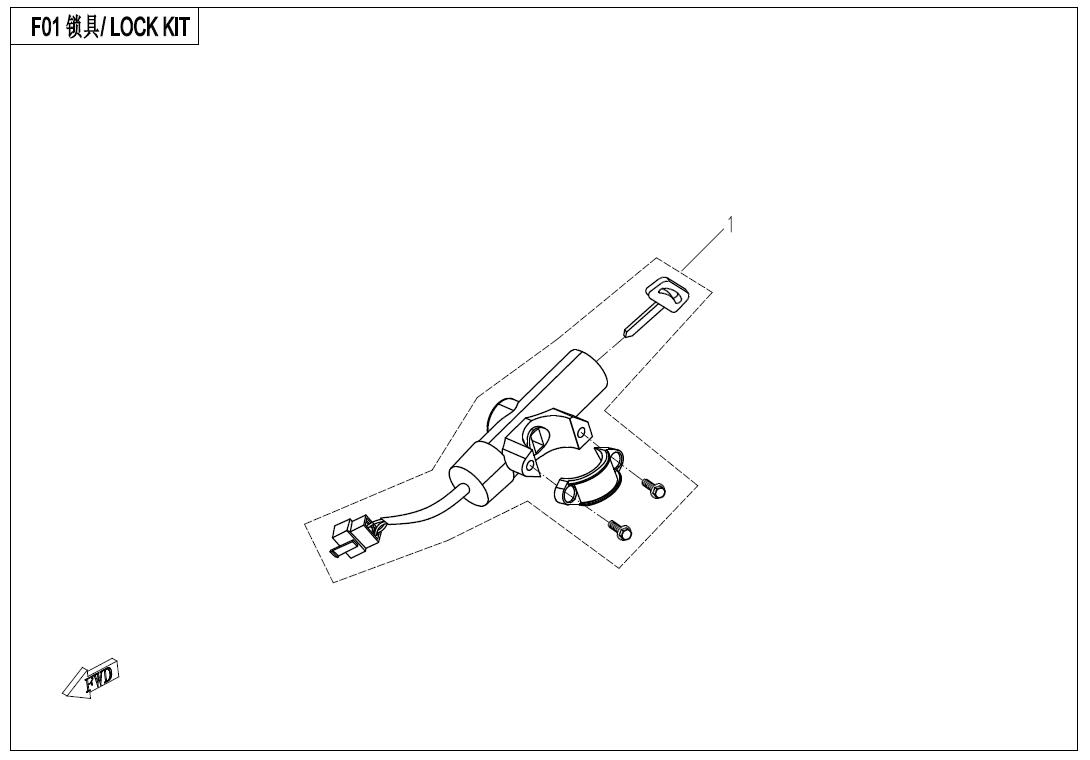 F01 - LOCK KIT