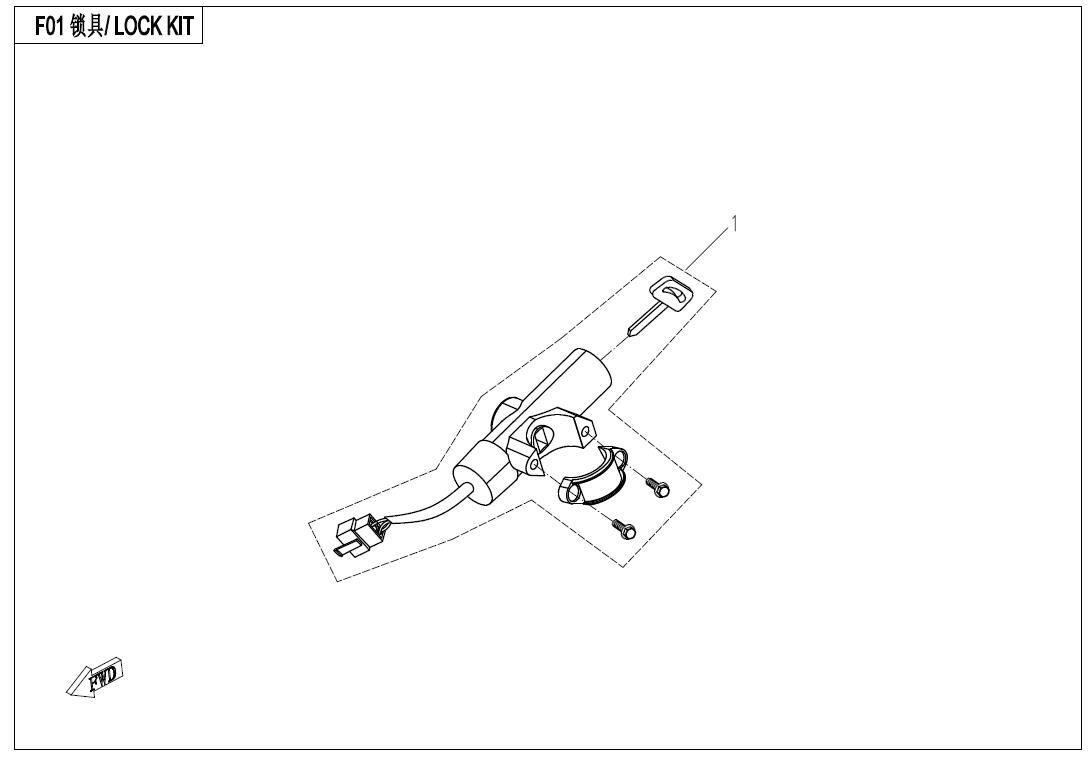 F01 - LOCK KIT
