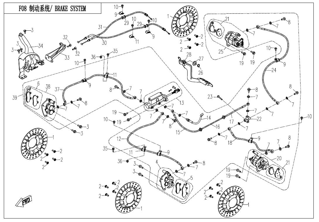 F08 - BRAKE SYSTEM