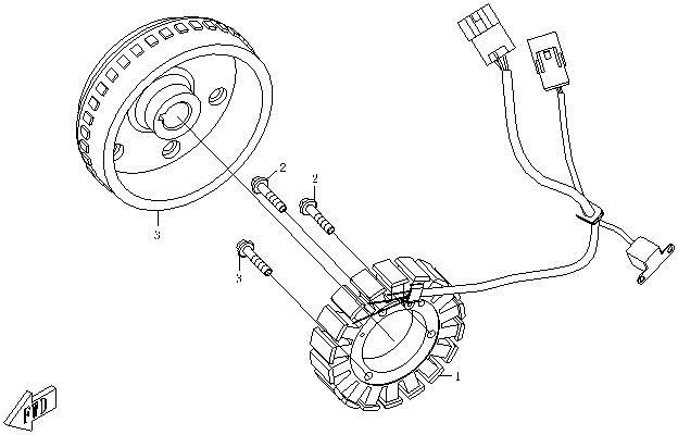 E13 - MAGNETO STATOR