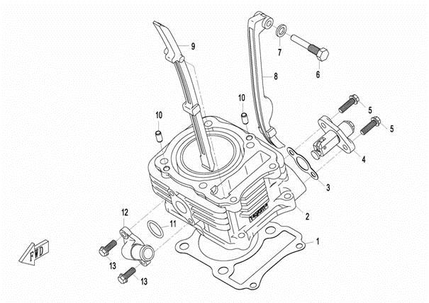 E02-3 - CYLINDER BODY ASSY