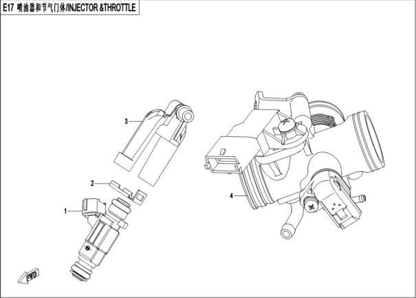 E17 - INJECTOR&THROTTLE