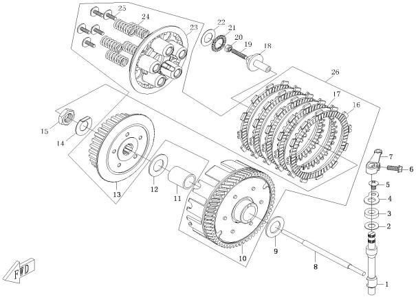 E12 - CLUTCH ASSY