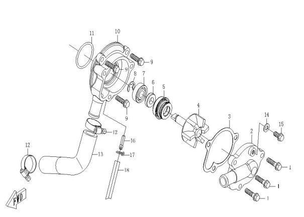 E15 - WATER PUMP